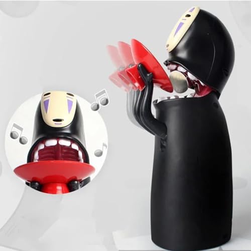Toy Banks,No Face Coin Bank，No Face Piggy Bank,Auto Eat Coin Music Piggy Bank, Adults Boys Kids Easter Christmas Birthday Gift
