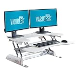 VARIDESK - Height-Adjustable Standing Desk - Pro Plus 36 - White