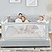 MAYbabe Bed Rails for Toddlers-Extra Long and Tall Infants Guardrail. for The Foot of Cal King (70in-1 Pack)
