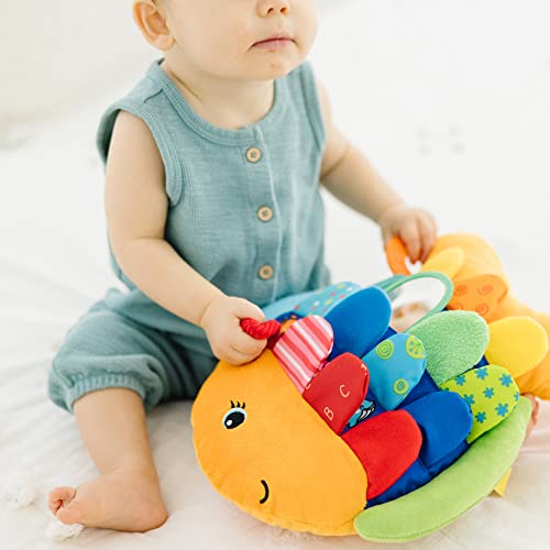 Melissa & Doug Flip Fish Soft Baby Toy Tummy Time Sensory Toy with