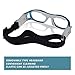 Elemart Unisex Kids Sport Glasses Anti-fog Protective Safety GogglesAdjustable Strap for Basketball Football Hockey Rugby Baseball Soccer Volleyball and More (Blue)