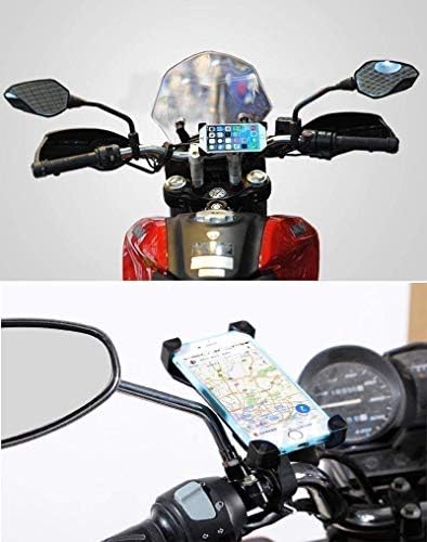 Dawn Market 360 Degree Rotating Bicycle/Motorcycle Cradle Mount Holder for All Mobiles