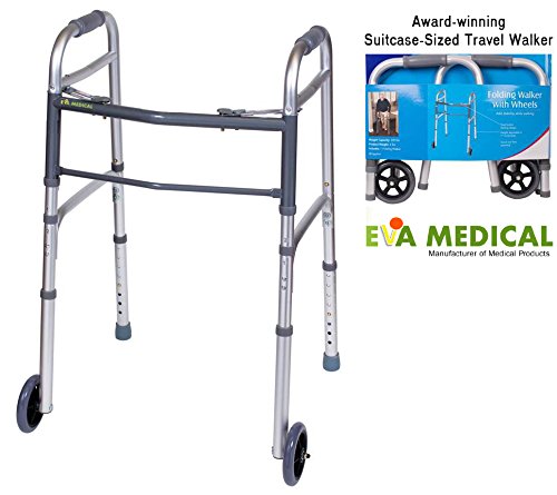 Eva medical ultra compact lightweight travel folding wa…