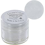 Bright Silver Crystallized Pearl Crystal Color Dust by SUGARPASTE