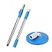 Cleaning Supplies, Puyujin Spin Mop Pole Handle Replacement for Floor Mop 360 No Foot Pedal Version (Blue)