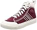 Diesel Men's S-ASTICO LACE-Sneaker mid, Star White/Cabernet, 9.5 M US
