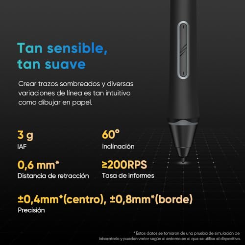 XPPen Artist 13.3 Pro V2 Graphics Tablet with 16K Levels Screen, Graphics Tablet Digital Drawing 99% sRGB with X3Pro Smart Chip Pen, Compatible with Windows, macOS, Android, ChromeOS, Linux