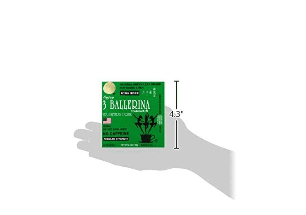 3 Ballerina Herbal slim tea Extra Strength Dietary supplement 18 tea bags (pack of 3) : Grocery & Gourmet Food