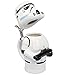 STAR WARS Stormtrooper Beer Stein - Collectible Ceramic Figural Mug with Pewter Metal Hinged Lid