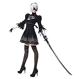 CosplayDiy Women's Suit for NieR: Automata 2B Costume Cosplay M