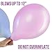 Prextex 300 Pastel Party Balloons 12 Inch 10 Assorted Rainbow Candy Colors - Bulk Pack of Strong Latex Macaron Balloons for Party Decorations, Birthday Parties Supplies or Arch Decor - Helium Quality
