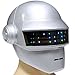 Daft Shining Punk Helmet Colorful LED Lights Robot Adult Full Head PVC Mask
