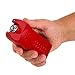 POLICE 628 Stun Gun with LED Flashlight, Red