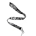 Nightmare Before Christmas Lanyard with Jack Skellington - Black and White Color; About 19 inches long