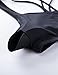 CRZ YOGA Women's Light Support Strappy Sports Bra - Low Cut Wirefree Padded Yoga Cami Criss Cross Back Black Medium