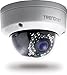 TRENDnet Indoor/Outdoor Dome Style, PoE IP Camera with 3 Megapixel Full 1080p, IP66 Rated Housing, Night Vision up to 82ft., ONVIF, IPv6, TV-IP311PI (Renewed)
