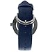 Peugeot Women's 'Diamond' Quartz Metal and Leather Dress Watch, Color:Blue (Model: 3041SBL)