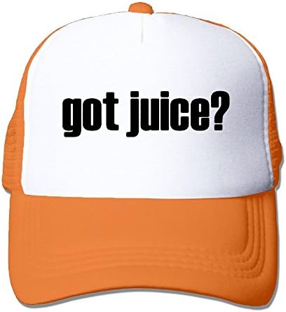 YoupE GOT JUICE Outdoor Mesh Hat Leisure Snapback Cap Adjustable Orange