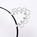 Tfoddy 5Pcs Diamond Cat Ear Hair Headbands for Girls, Young Ladies.