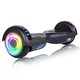 SISIGAD Hoverboard, with Bluetooth and Colorful