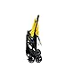 KidsEmbrace Batman Lightweight Compact Stroller, DC Comics Collapsable Stroller with Canopy, Yellow, 7701BATYL