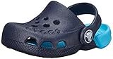 Crocs Electro Clog (Toddler/Little Kid),Navy/Electric Blue,2 M US Little Kid