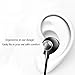 Earbuds Earphones Headphones Ear Buds in Ear Earphones Noise Isolation Headsets Heavy Bass Earphones Microphone Volume Control Powerful Bass Tablets Laptop Mp3 Mp4 Players 3.5mm Gray