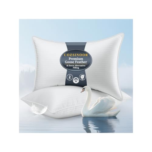 COZSINOOR Goose Down Feather Pillow