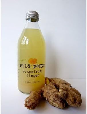 Wild Poppy Organic Grapefruit Ginger, 10 oz