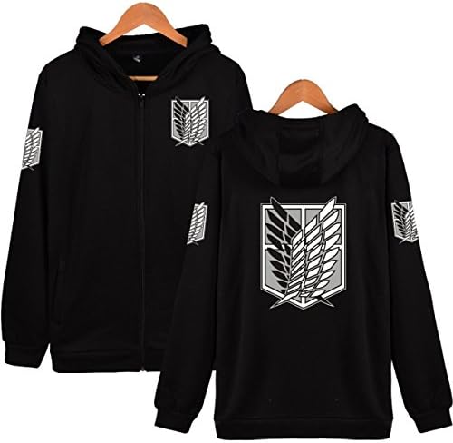 CBEWUKS Anime Attack Titan Hoodie Sweater Halloween Party Jacket Clothing Zip Hoodie Leggings Suit Eren