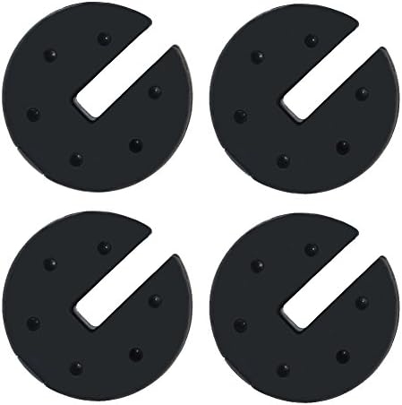 CROWN SHADES Canopy Weight Plates Set of 4-pc for Canopy