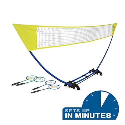 EastPoint Sports Badminton Sets Outdoor Games Easy Setup Badminton, 4
