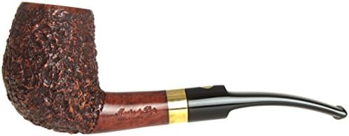 Mastro De Paja Rusticated Ring Tobacco Pipe - Bent Prince