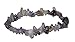 1pc Natural Healing Crystal Amethyst Chip Gemstone 7 Inch Stretch Bracelet