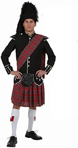 Dongya Adult Cosplay Costume Scotland Skirt Irish Clothes