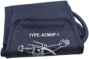 Portable Extra Large Arm Digital Blood Pressure Monitor Cuff Single Tube Tonometer Cuff for Sphygmomanometer Bp Meter
