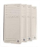 Genuine AT-4500 Time Cards, 4-Packs of 50ea