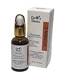 Earth's Basics Vitamin C Serum For Face Dark Spot Corrector With Hyaluronic Acid And Botanicals, 1 oz.
