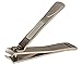 Spa's Premium Nail Clipper Set with Built-In Nail Files, Stainless Steel Fingernail Clippers and Toenail Clippers, Velvet String Carrying Pouch - Professional Spa Quality Precision Nail Care Tools