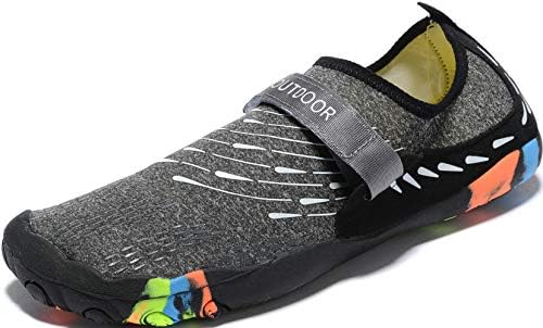 Ebu GoGo Mens Womens Water Shoes Quick Dry Barefoot for Swim Diving Surf Aqua Sports Pool Beach Walking Yoga