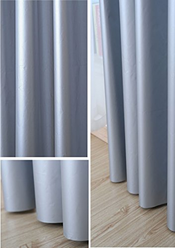Focux Shade Cloth Fabric Silver and Silver 100% Blackout UV Protect Shading Light Waterproof Sunshade Cloth Light Weight (4 Yards) - Thumbnail 3