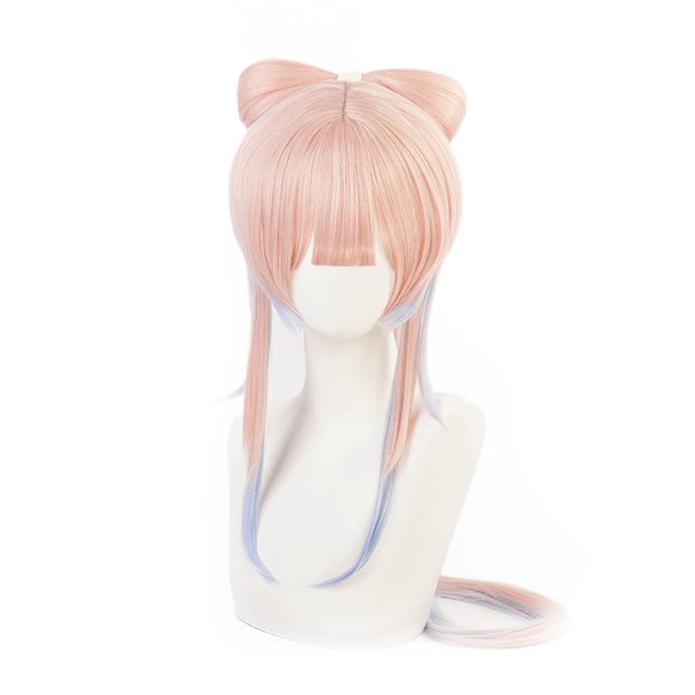 OSIAS Color Layered Sangonomiya Kokomi Genshin Impact Cosplay Wig for Woman and Girls โ image 1