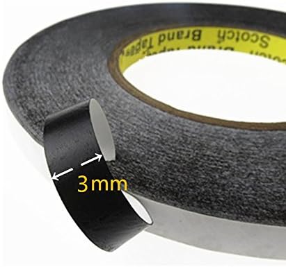 Swellder -- Sticker Double Side Adhesive Glue Tape for Repair Touch Screen Digitizer LCD Screen Display - For Iphone 6,iphone 6 Plus,iphone 5, 5s, 5c, 4s, 4, Ipad Air 4 3 2 Mini 2 Ipad 2, Samsung Galaxy S5 S4 S3 S2 Note 3 Note 2,asus Tf300 Tf300t Tf101 Tf600, HTC One, Evo, Thunderbolt, Incredible, Droid Dna, Motorola Atrix, Droid, Moto X,google Glass Nexus 4 Nexus 5 Nexus 7 Nexus 9 Nexus 10, Zeepad Irulu Gopro Kindle Lexus Garmin Tomtom Trimble HTC One Evo, Samsung Galaxy Tab PRO Google Glass RCA 7 Pro 10 Cube Hisense Sero Trio Stealth Asus Fonepad Lg Dell Huawei Allwinner Honour Nextbook Kurio Tmax Lenovo Hp Compaq Acer Onda Mi Android Tablet Pc,smart Watch,desktop Computer, Gps, Car, 5050 RGB LED Strips, Audio-visual Equipment and Other Electronic Products, Home Supplies PDA Oa and so On (3mm black)