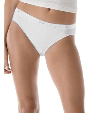Hanes Cotton Bikini (Assorted Colors 6-Pack)