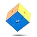 D-FantiX Qiyi 2x2 Speed Cube Stickerless Magic Cube Puzzle