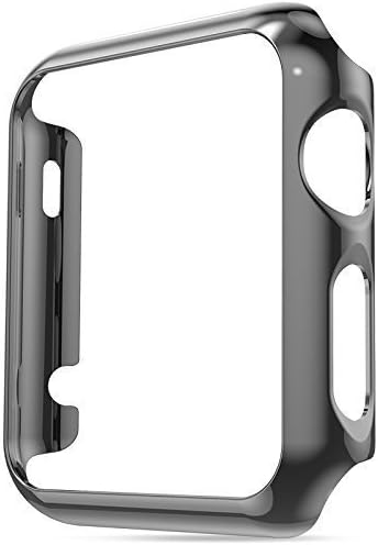 Apple Watch Case(Series 2),Laxtto protective 42mm PC,super fit,super thin for Apple iwatch Series 2(42mm Black)