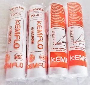 Kemflo Advance (Marketed by Captolife) Spun Filter for RO Purifiers - Pack of 4