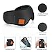 Sleep Headphones Bluetooth, Upgraded Sleep Mask Bluetooth Headphones- Ultra Thin HD Stereo Speakers Eye Mask for Sleeping, Soft and Handsfree, Long Play Time