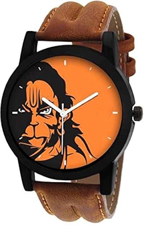 Boys Watches Orange Color Dial Men Latest Watch (RG-FLX-55)