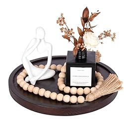 Wood Lazy Susan Organizer Kitchen Turntable for